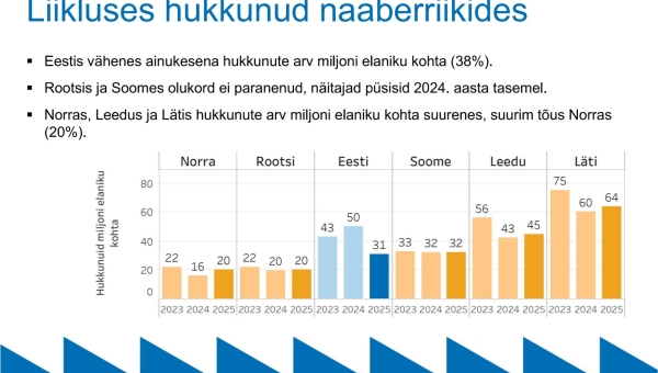 Mullu hukkus liikluses 43 inimest